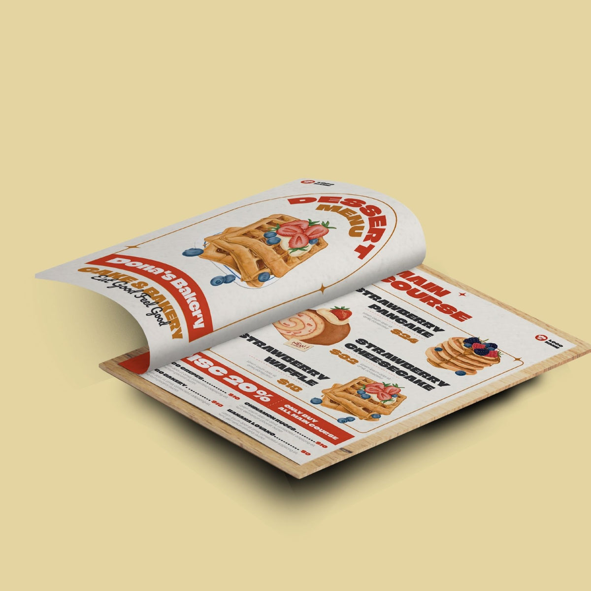 Menu Booklets